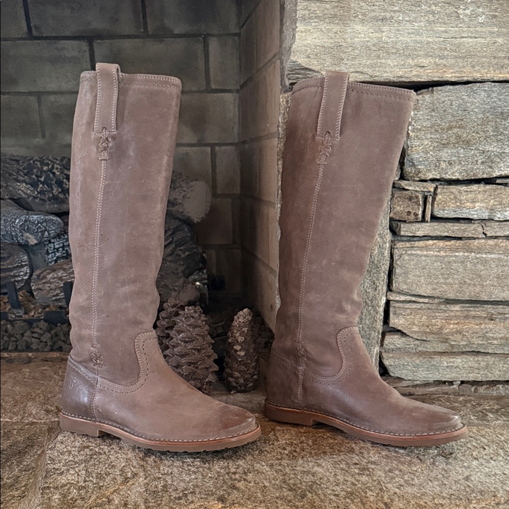 Frye Brown Over the Knee Boots - Picture 7 of 10